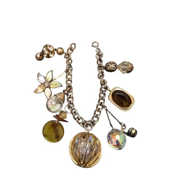 Vintage Assorted Charm Bracelet (A8700) - Picture 1 of 5